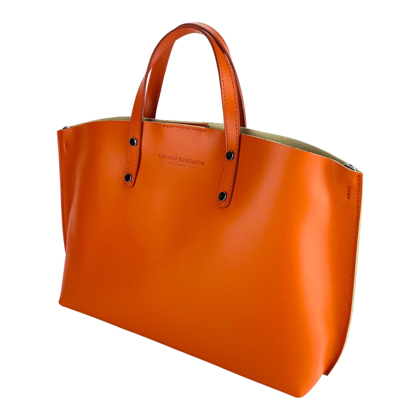 RB1024AM | Borsa Donna a Mano in Vera Pelle Made in Italy con