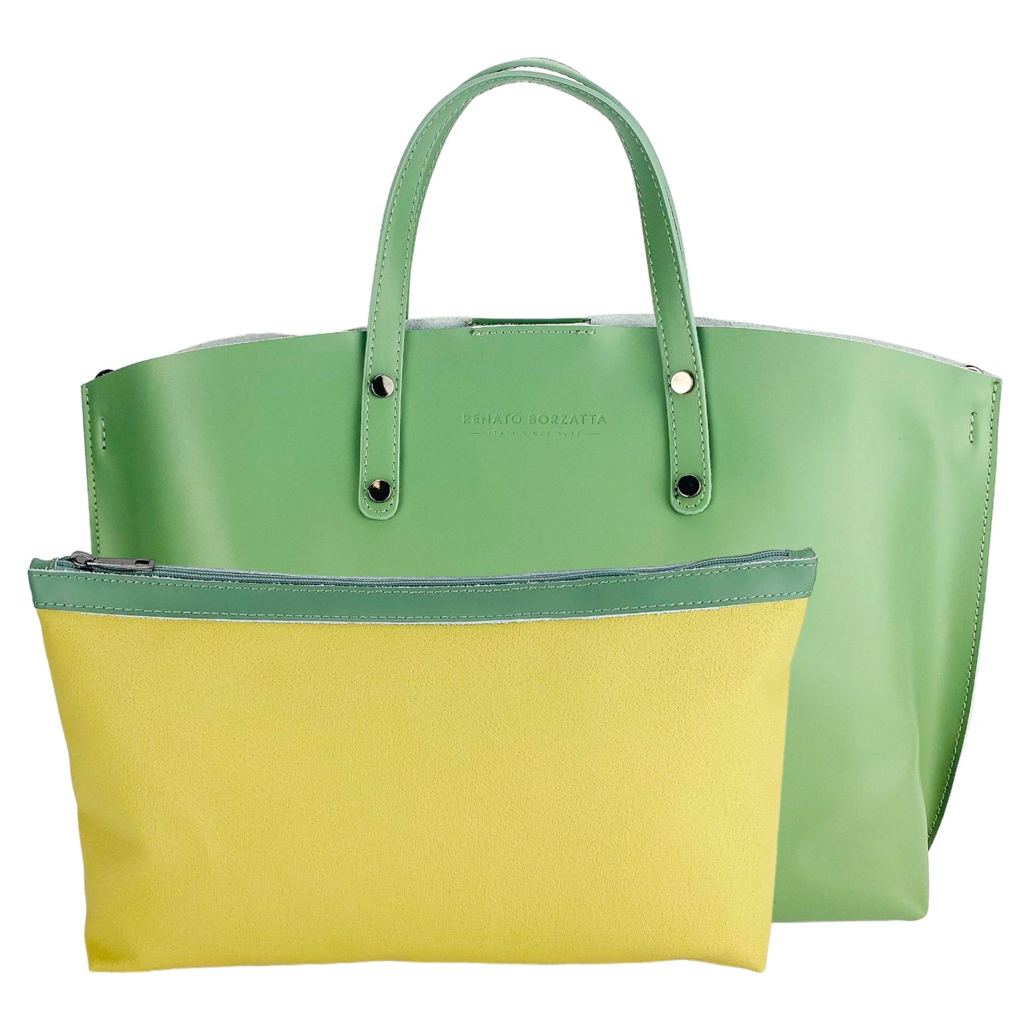 RB1024BF | Borsa Donna a Mano in Vera Pelle Made in Italy con