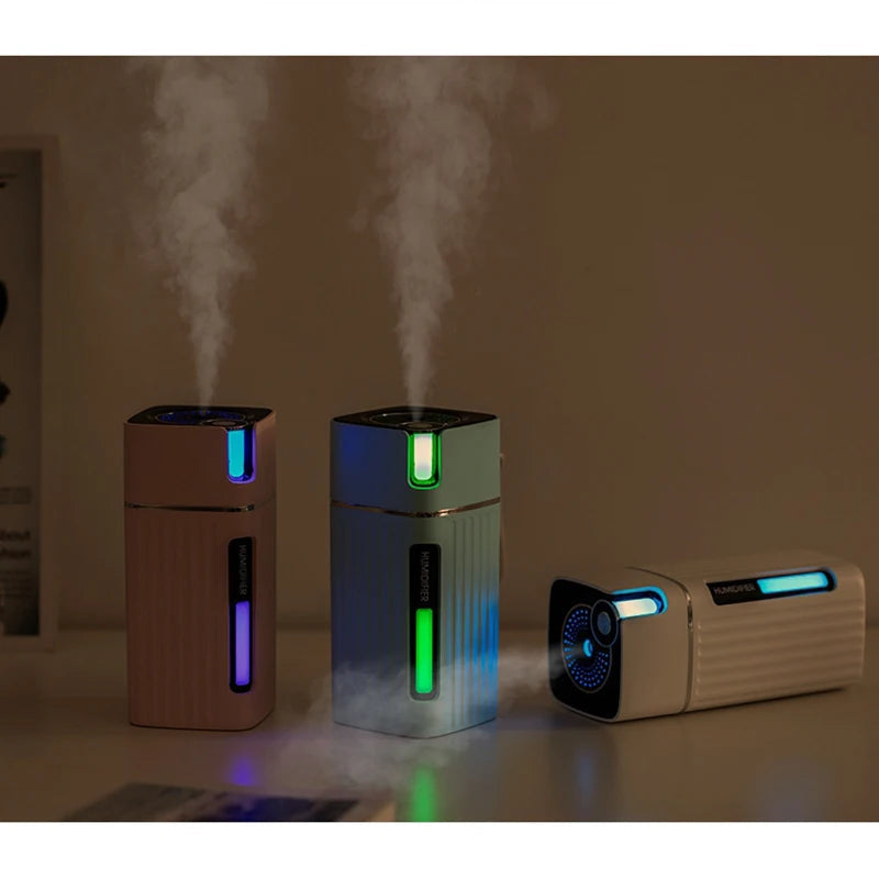 300Ml Air Humidifier Cool Mist Aroma Diffuser with Color LED Light for