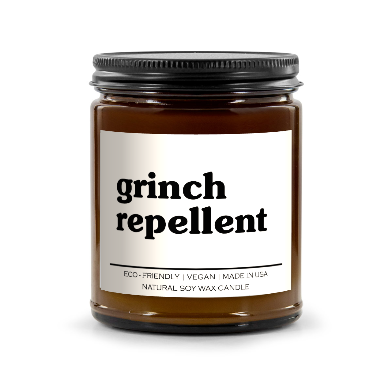 Grinch Repellent Candle