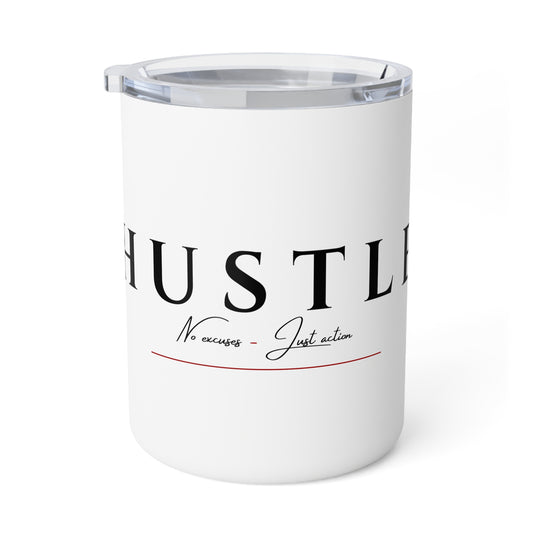 Hustle Coffee Mug – 10oz Motivational Drinkware for Entrepreneurs